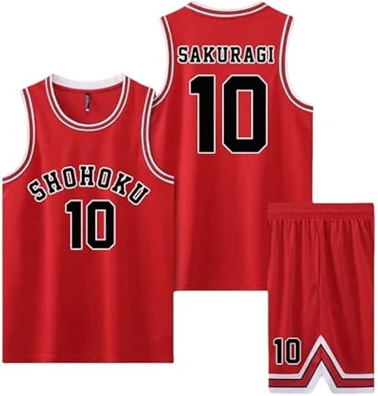 Amazon.co.jp: [TTHOPSAA] 湘北高校 上着と半ズボン スポーツ
